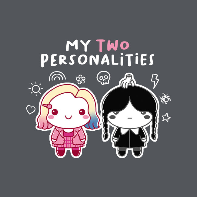 Two Personalities-womens v-neck tee-paulagarcia