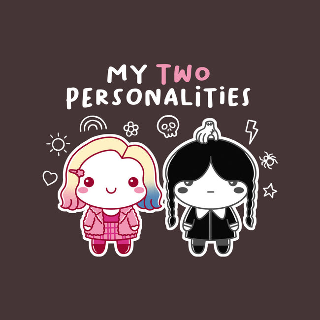 Two Personalities-none zippered laptop sleeve-paulagarcia