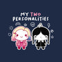 Two Personalities-none adjustable tote bag-paulagarcia