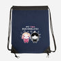 Two Personalities-none drawstring bag-paulagarcia