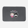 Two Personalities-none memory foam bath mat-paulagarcia