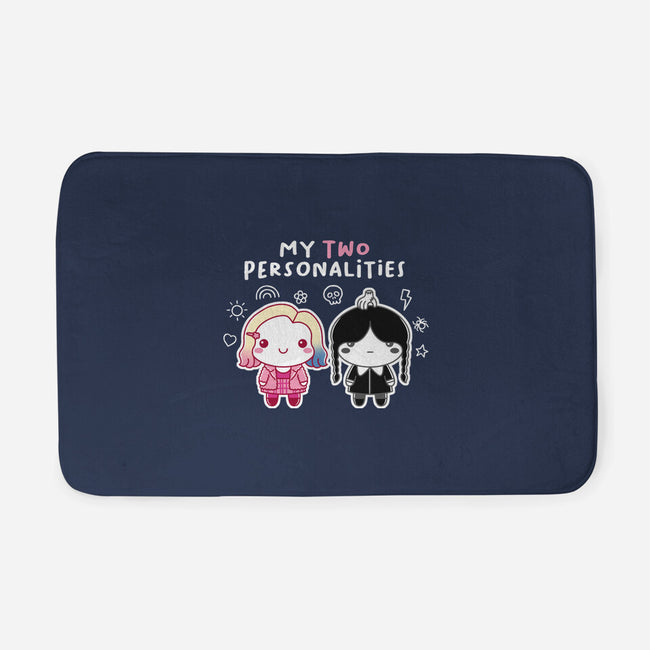 Two Personalities-none memory foam bath mat-paulagarcia