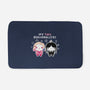 Two Personalities-none memory foam bath mat-paulagarcia