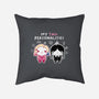 Two Personalities-none removable cover w insert throw pillow-paulagarcia