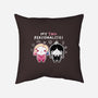Two Personalities-none removable cover w insert throw pillow-paulagarcia