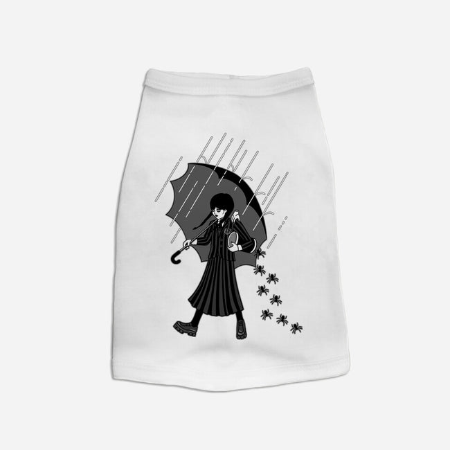 Spooky Girl-cat basic pet tank-paulagarcia