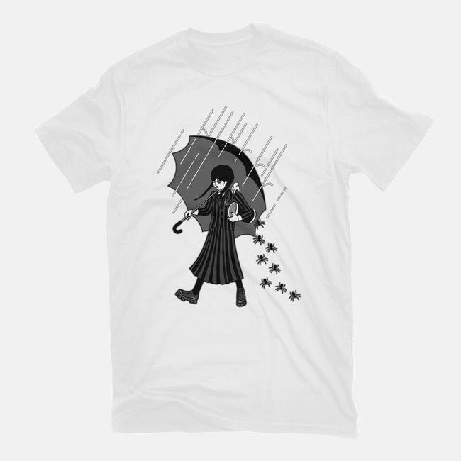 Spooky Girl-womens basic tee-paulagarcia
