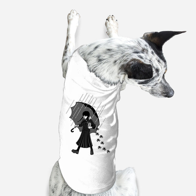 Spooky Girl-dog basic pet tank-paulagarcia
