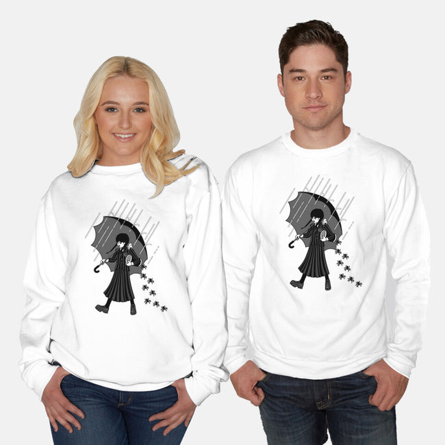 Spooky Girl-unisex crew neck sweatshirt-paulagarcia