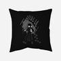 Spooky Girl-none removable cover w insert throw pillow-paulagarcia