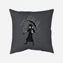 Spooky Girl-none removable cover throw pillow-paulagarcia