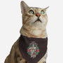 Greetings From The Addams-cat adjustable pet collar-turborat14