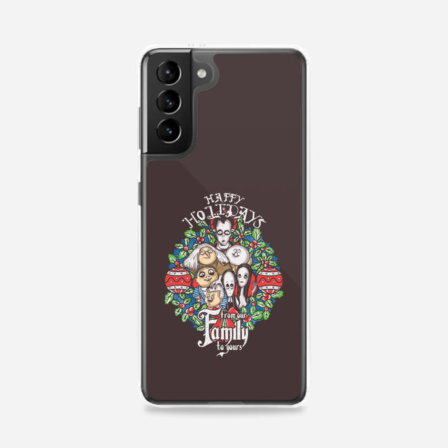 Greetings From The Addams-samsung snap phone case-turborat14