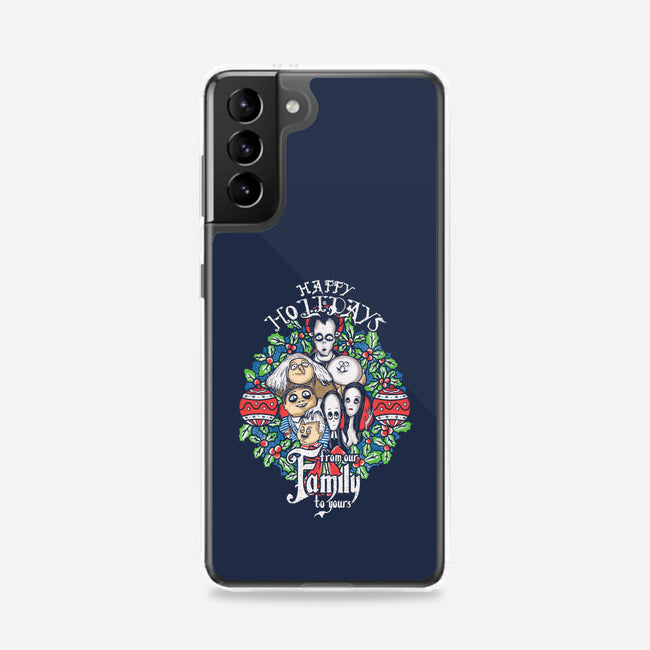 Greetings From The Addams-samsung snap phone case-turborat14