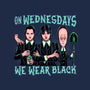 Wednesday Club-womens v-neck tee-momma_gorilla