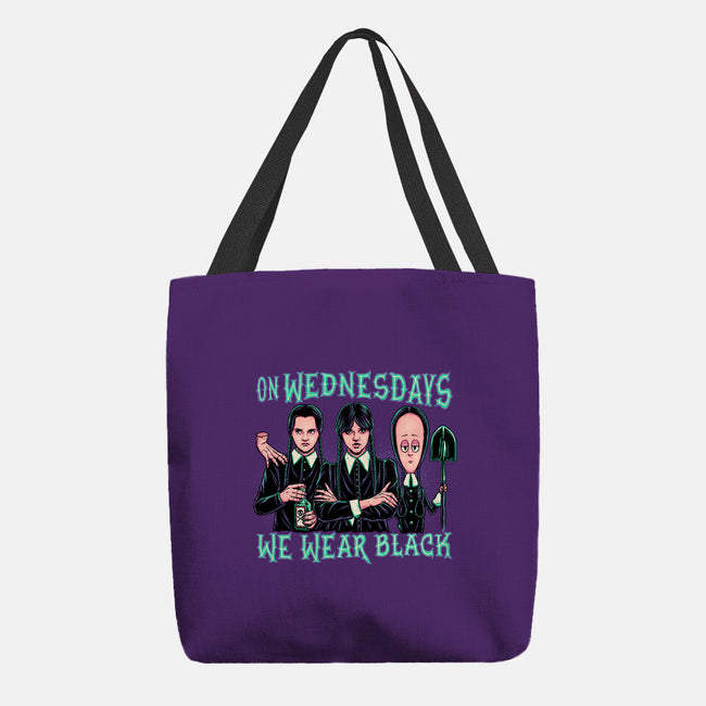 Wednesday Club-none basic tote bag-momma_gorilla