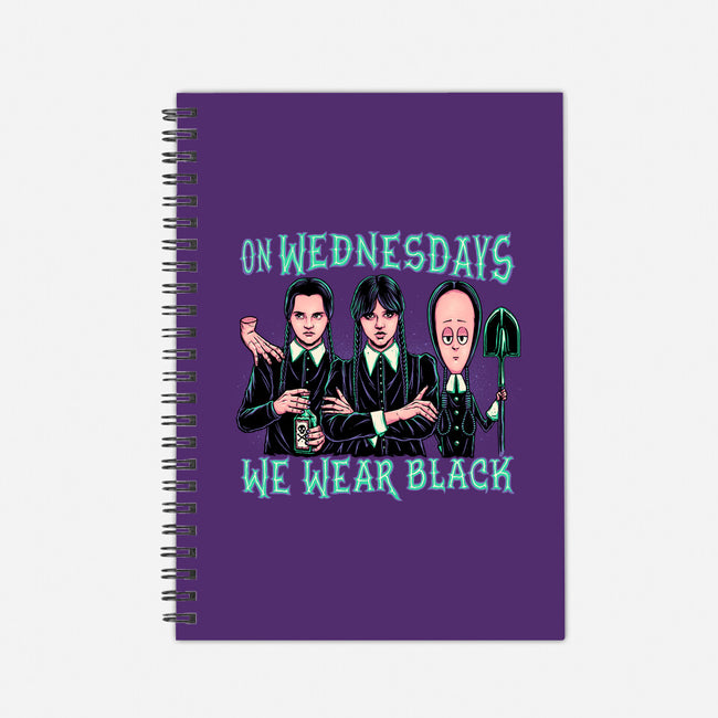 Wednesday Club-none dot grid notebook-momma_gorilla