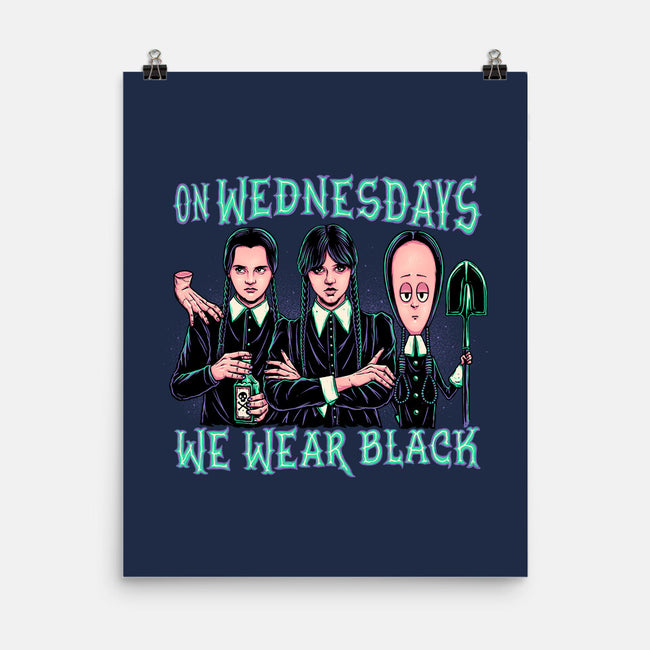 Wednesday Club-none matte poster-momma_gorilla