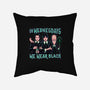Wednesday Club-none removable cover w insert throw pillow-momma_gorilla