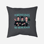 Wednesday Club-none removable cover w insert throw pillow-momma_gorilla
