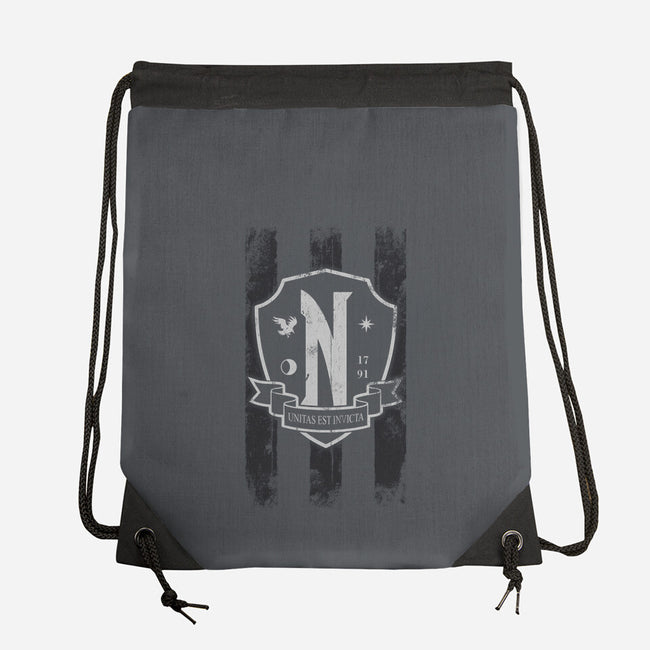 Unitas Est Invicta-none drawstring bag-drbutler