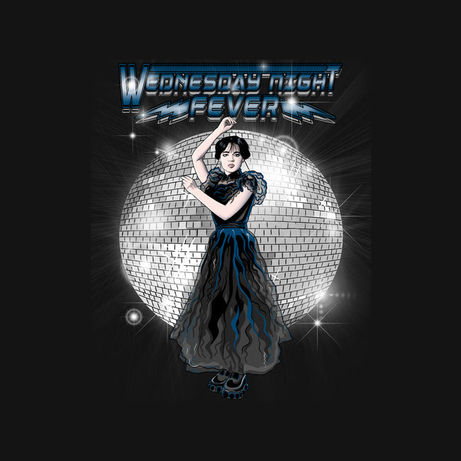Wednesday Night Fever-womens fitted tee-MarianoSan