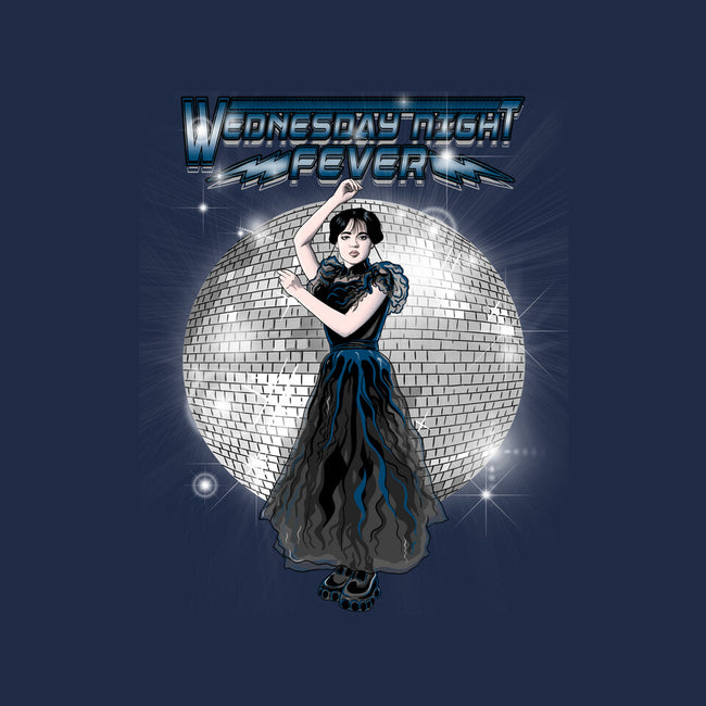 Wednesday Night Fever-womens fitted tee-MarianoSan