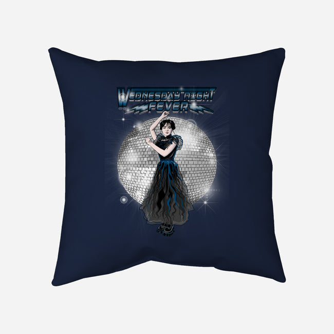 Wednesday Night Fever-none removable cover throw pillow-MarianoSan