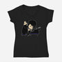 Wednesdaynuts-womens v-neck tee-Raffiti