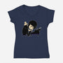 Wednesdaynuts-womens v-neck tee-Raffiti