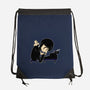 Wednesdaynuts-none drawstring bag-Raffiti