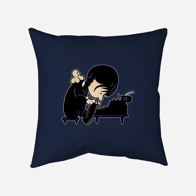 Wednesdaynuts-none removable cover w insert throw pillow-Raffiti