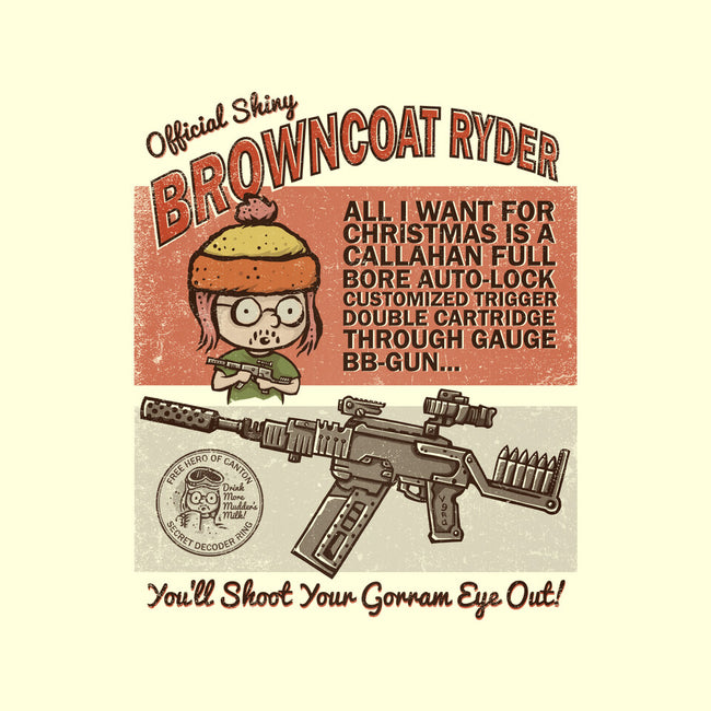 Browncoat Ryder BB-Gun-none removable cover w insert throw pillow-kg07