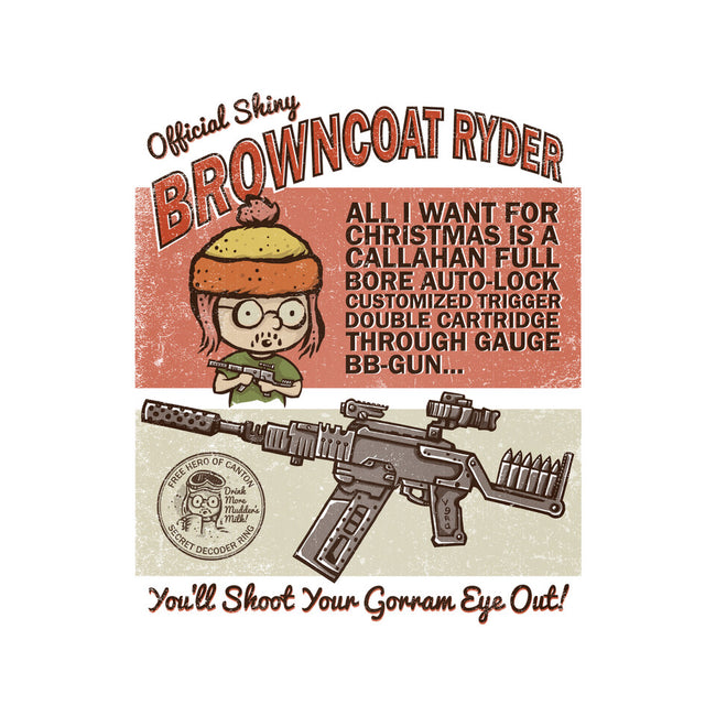 Browncoat Ryder BB-Gun-none adjustable tote bag-kg07