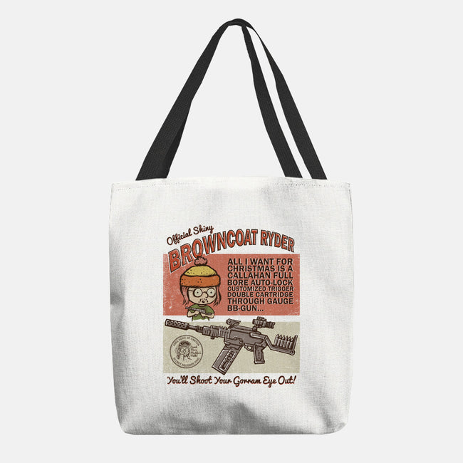 Browncoat Ryder BB-Gun-none basic tote bag-kg07