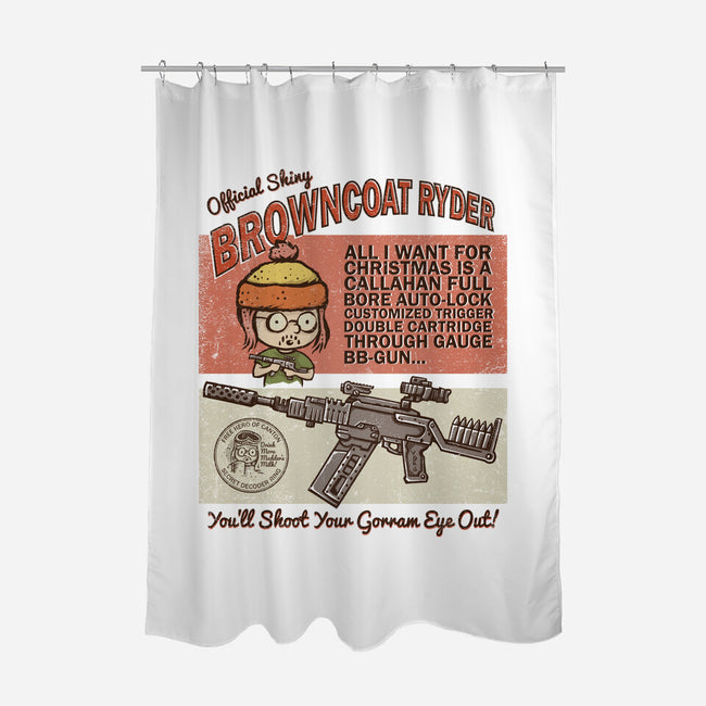Browncoat Ryder BB-Gun-none polyester shower curtain-kg07