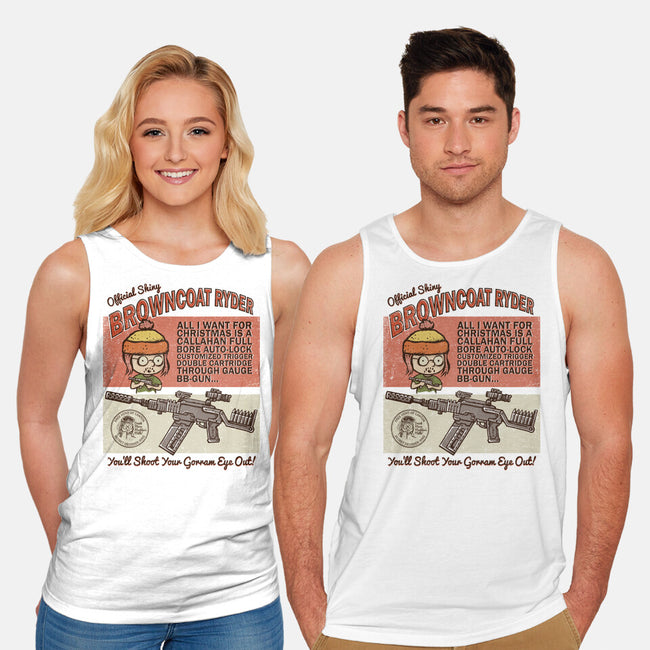 Browncoat Ryder BB-Gun-unisex basic tank-kg07