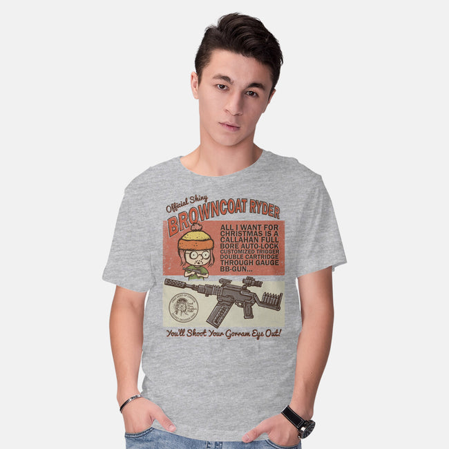 Browncoat Ryder BB-Gun-mens basic tee-kg07