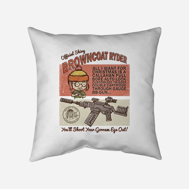 Browncoat Ryder BB-Gun-none removable cover throw pillow-kg07