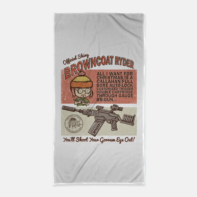 Browncoat Ryder BB-Gun-none beach towel-kg07