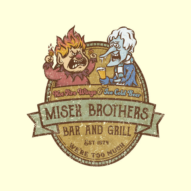 Miser Brothers Bar And Grill-none non-removable cover w insert throw pillow-kg07