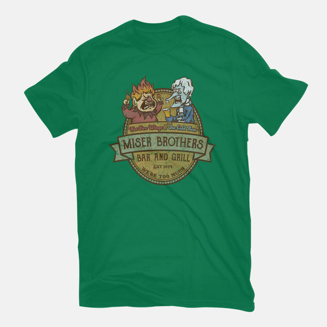 Miser Brothers Bar And Grill-womens fitted tee-kg07