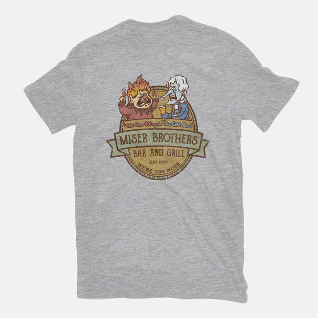 Miser Brothers Bar And Grill-womens fitted tee-kg07