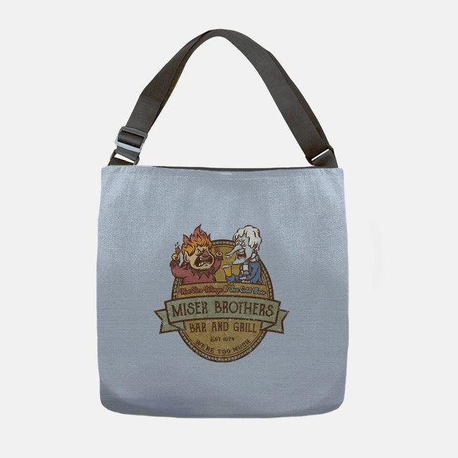 Miser Brothers Bar And Grill-none adjustable tote bag-kg07