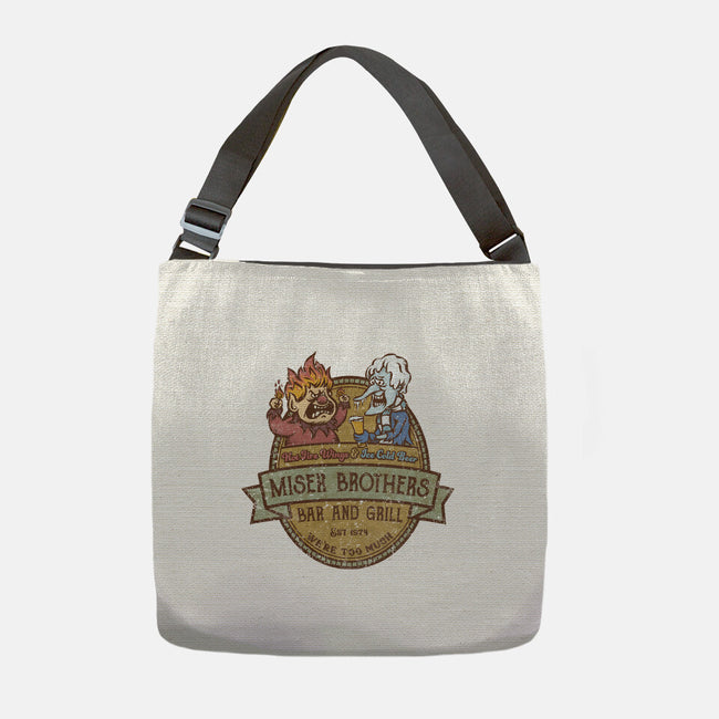 Miser Brothers Bar And Grill-none adjustable tote bag-kg07