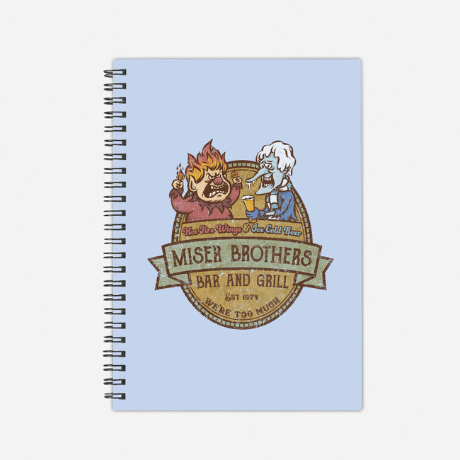 Miser Brothers Bar And Grill-none dot grid notebook-kg07