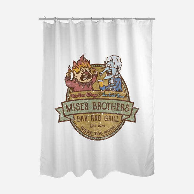 Miser Brothers Bar And Grill-none polyester shower curtain-kg07