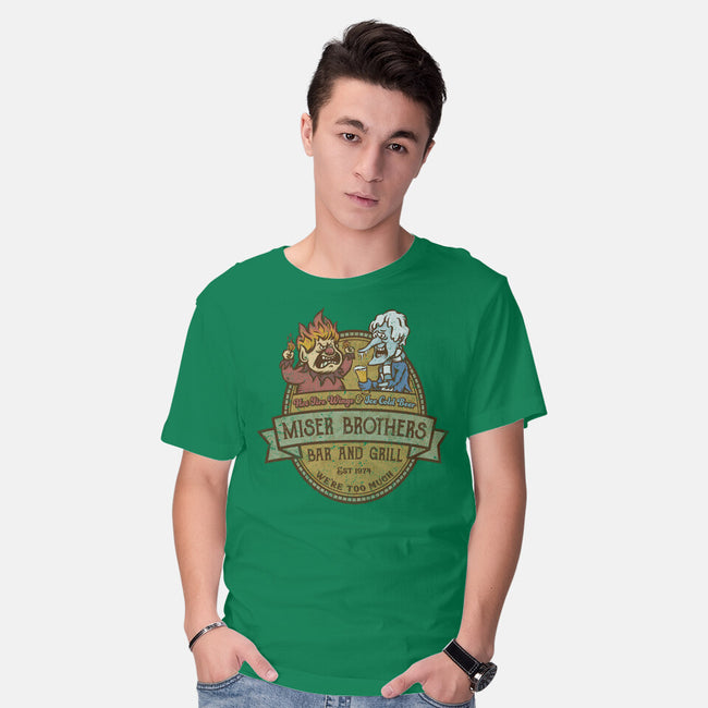 Miser Brothers Bar And Grill-mens basic tee-kg07