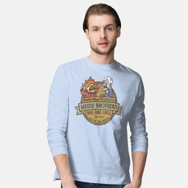 Miser Brothers Bar And Grill-mens long sleeved tee-kg07