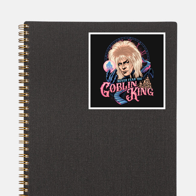 Never Fear The Goblin King-none glossy sticker-momma_gorilla